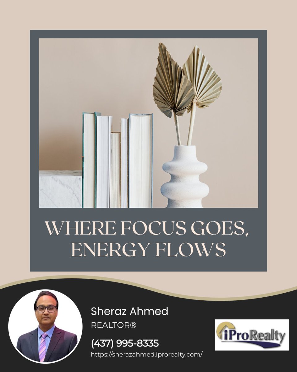 RealtorSheraz's tweet image. Let your passion lead the way!
✨ Whether you're searching for the perfect home, launching a new career path, or chasing a personal goal, the things that light you up are pointing you in the right direction.

#passiondriven #findyourhappy #YoursRealtor #Niagara #Thorold