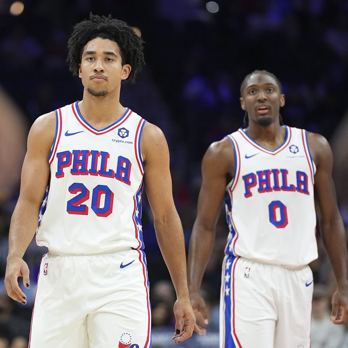Will_Rucker3_AD's tweet image. Sixers current projected 10 man rotation
G Tyrese Maxey/Jared McCain
G Q Grimes/VJ Edgecombe
F Paul George/Kelly Oubre
F G Yabusele/Justin Edwards
C Joel Embiid/Adem Bona