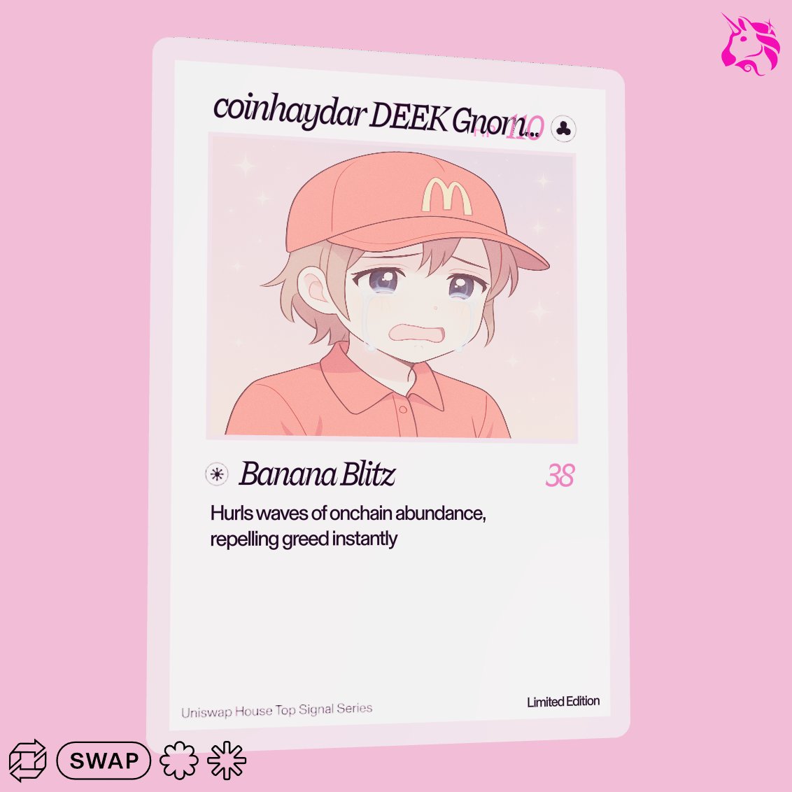 Just pulled a grail

Check out my Uniswap trading card 🦄