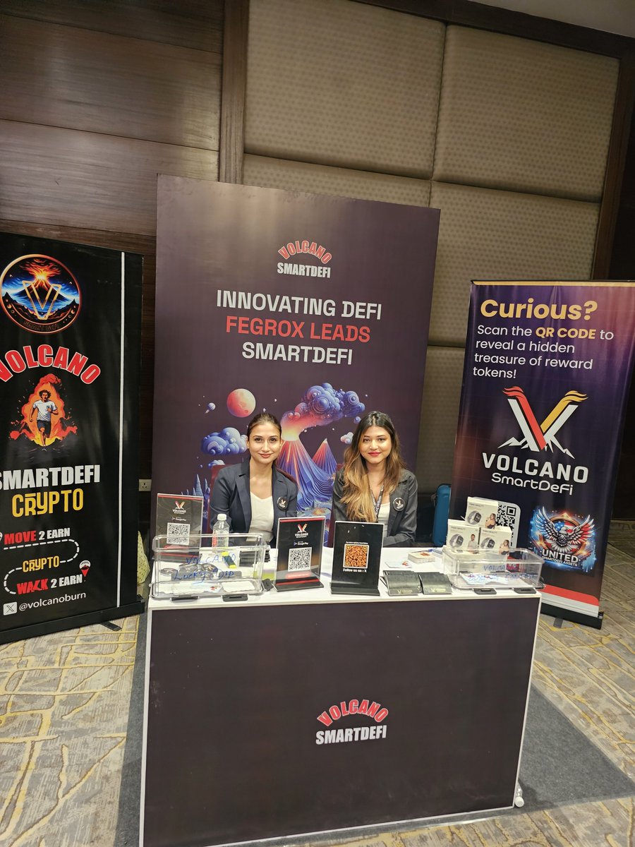 yoga2earn's tweet photo. Volcano SmartDeFI at @octaloopHQ @FEGtoken @SD_LaunchPad @SmartDeFi_BSC #indiablockchaintour2025 https://t.co/u5CKiqLBEj
