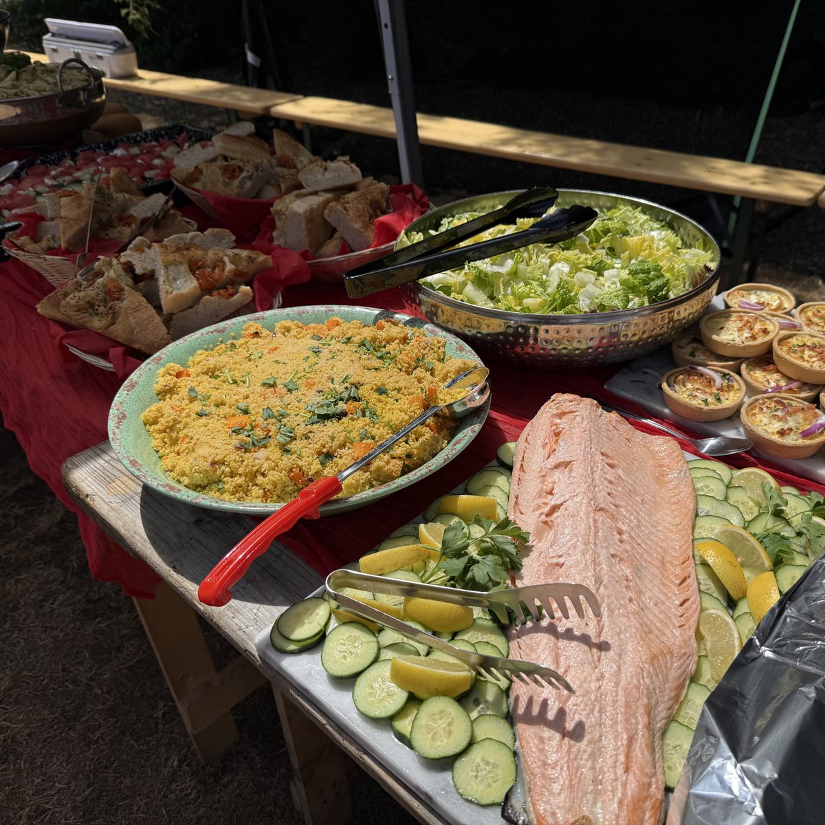 An amazing lunch yesterday afternoon as we brought the Academic Year to a close.