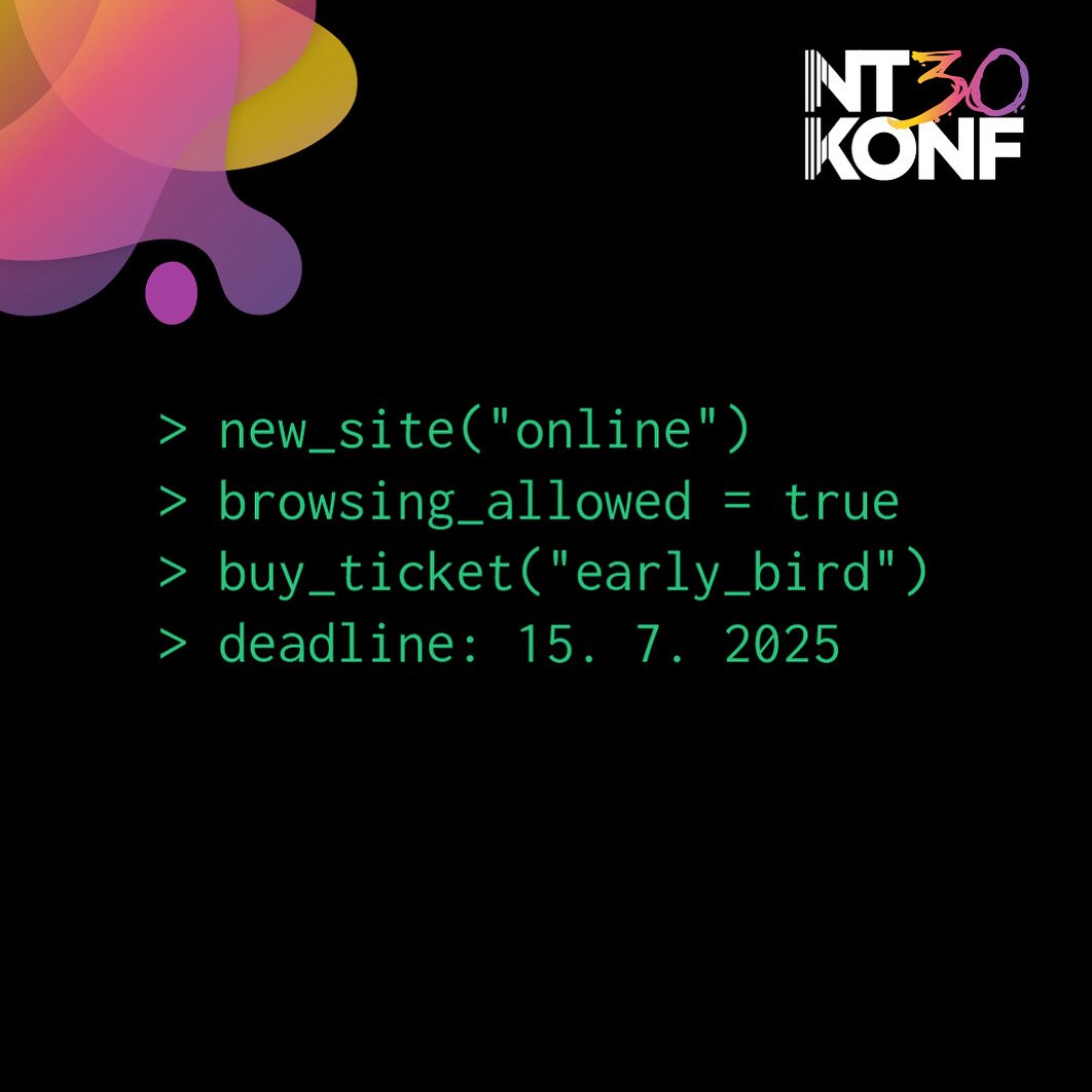 Nova spletka je že online!  Early bird vstopnice pa čakajo na tvoj klik vse do 15. 7. 2025. 🙌🏼
📆 22.–24. 9. 2025 📍Grand Hotel Bernardin
#NTK #conference #bestevent #informationtechnology #business #tech #microsoft #itconference #scaleup #innovation #networking #itlife