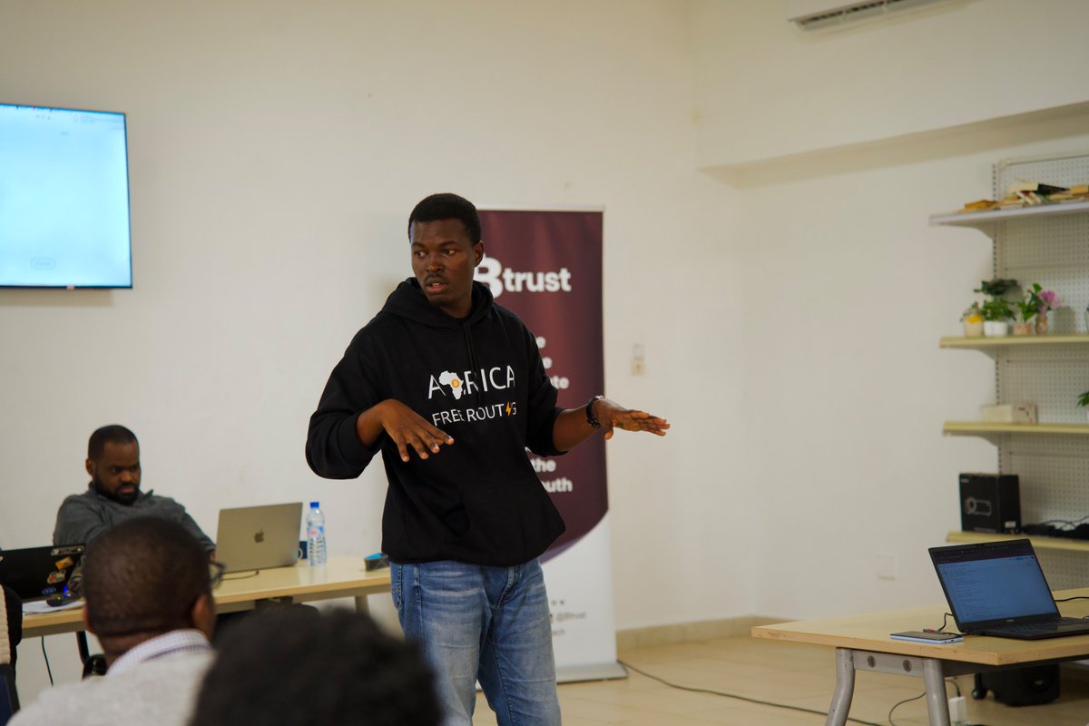 Day 4 of our Lightning Developer Bootcamp in Cotonou was lit! 🇧🇯

We kicked things off with a thorough recap of the Lightning Network, reviewing everything the participants learned the previous day about running nodes, opening channels, and building on top of the Lightning stack.