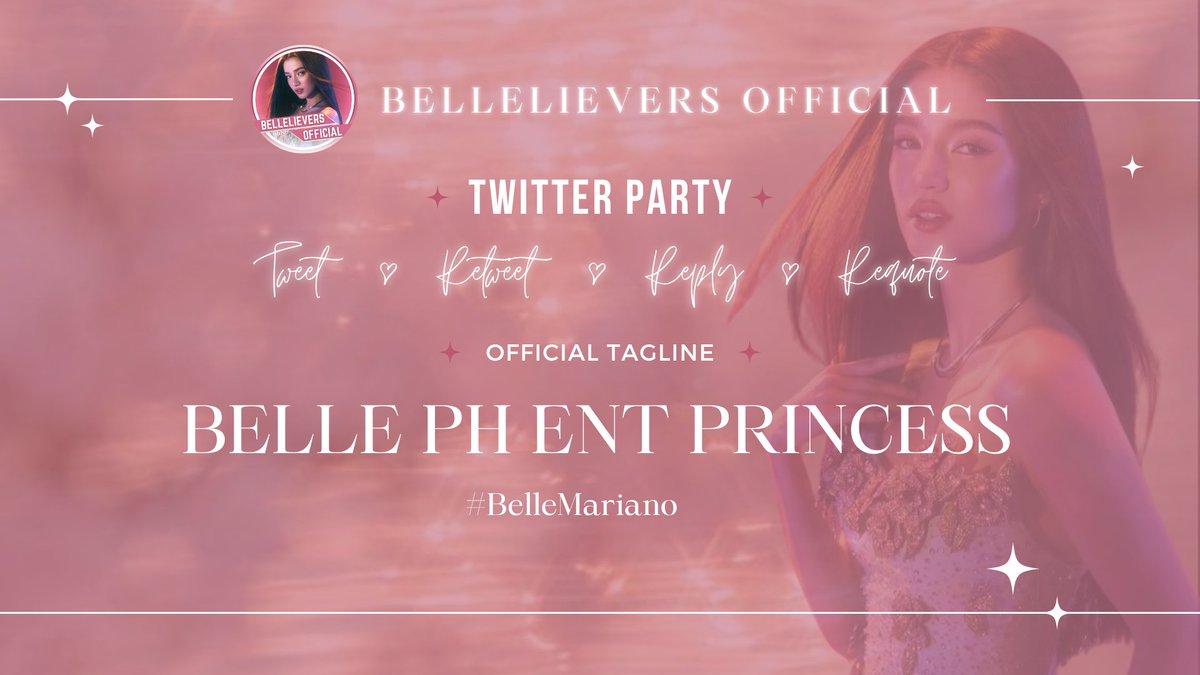 This is not just an award — it’s a celebration of every moment we believed in her. 🤍

Tweet with us! 

BELLE PH ENT PRINCESS
#BelleMariano