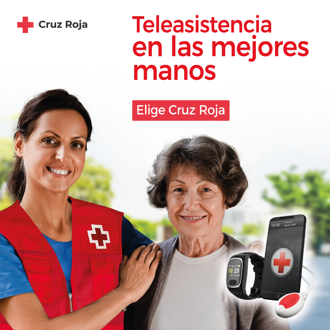Llega el verano y desde Cruz Roja no queremos que estés sólo,  por ello ello favoreciendo la autonomía de las personas mayores utilizando la tecnologia más avanzada, te acompañaremos allí donde vayas.