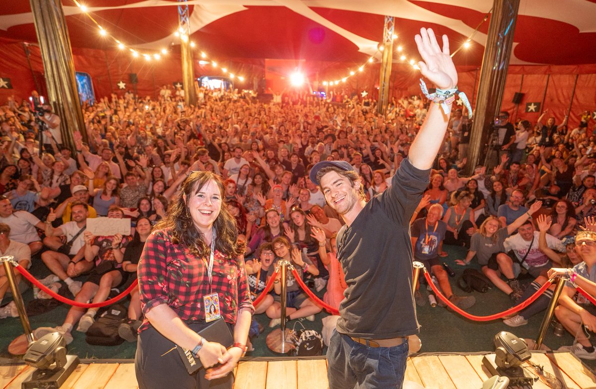 PiltonPalais's tweet image. We Live in Time, followed by a Q&A with Andrew Garfield
#Glastonbury2025