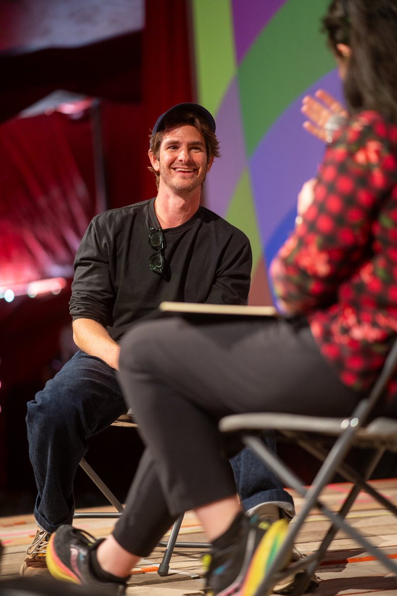 PiltonPalais's tweet image. We Live in Time, followed by a Q&A with Andrew Garfield
#Glastonbury2025