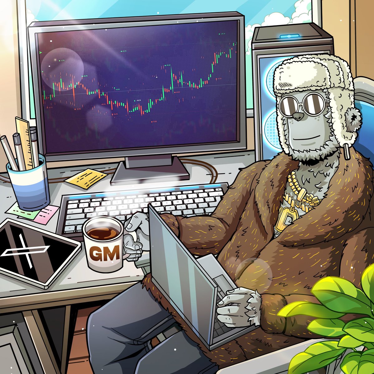 GM, If you reply I’m following you ☀️