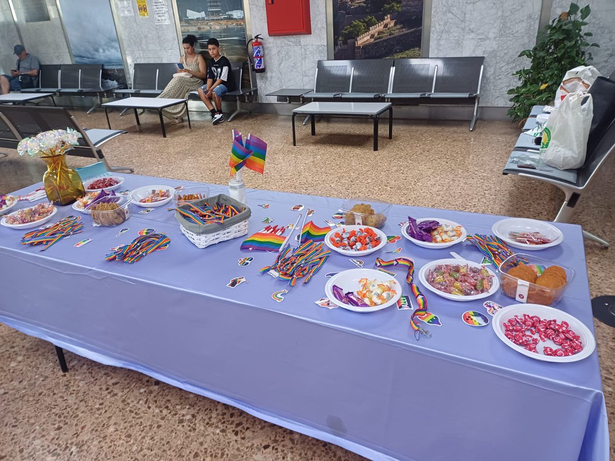 🏳️‍🌈El #HospitaldeSagunto se suma a la conmemoración del Día Internacional del Orgullo LGTBI+.
#HospitaldeSaguntoporlaIgualdad