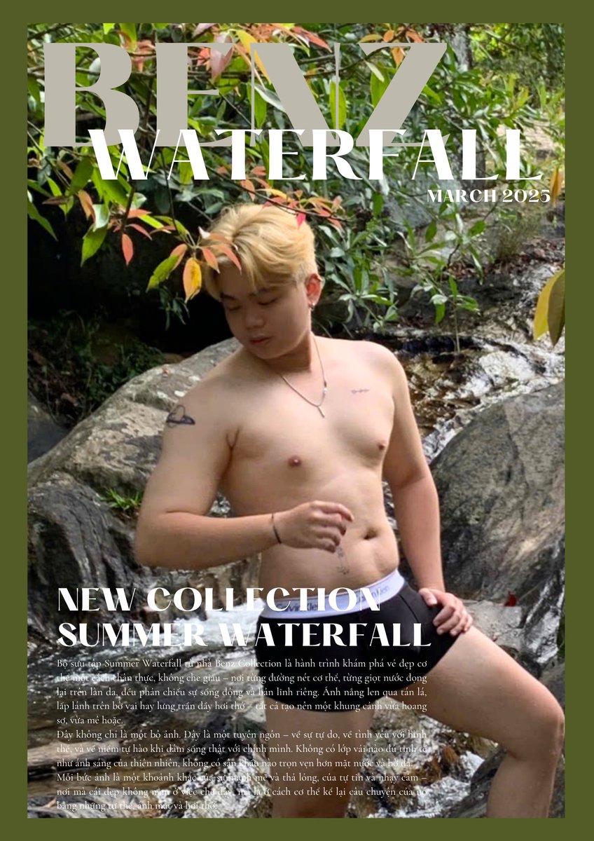 bentathit's tweet photo. 𝐁𝐄𝐍𝐙 𝐂𝐎𝐋𝐋𝐄𝐂𝐓𝐈𝐎𝐍    
𝐒𝐔𝐌𝐌𝐄𝐑 𝐖𝐀𝐓𝐄𝐑𝐅𝐀𝐋𝐋  
𝗣𝗵𝗼𝘁𝗼 𝗠𝗼𝗱𝗲 - Ben Panawat        

Một chút hồn nhiên hoà mình vào dòng suối, lâu lắm rồi nhà Benz mới đăng đó nha !    

𝐗𝐞𝐦 𝐧𝐡𝐢𝐞̂̀𝐮 𝐡𝐨̛𝐧 𝐭𝐚̣𝐢: https://t.co/xCLtKb5I33 https://t.co/MTB2qPL6Vp