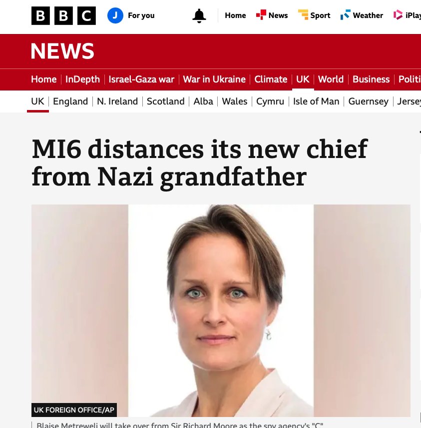 The coercive apparatus of the capitalist state will take whatever form is necessary up to &amp; inclusing fascism to preserve the dominance of capital over the working class.
MI6 also played a role in undermining Corbyn along with all the other arms of the UK state &amp; establishment.