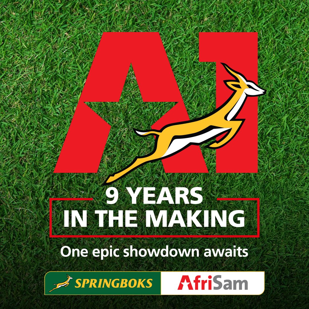 AfriSam SA (@afrisam) on Twitter photo The <a href="/Springboks/">Springboks</a> return to face the Barbarians and we’re ready for every moment. Good luck Bokke - let's make history. Abashwe! 🏉🏃️ #AfriSam #ProudSponsor #ForeverGreenForeverGold The <a href="/Springboks/">Springboks</a> return to face the Barbarians and we’re ready for every moment. Good luck Bokke - let's make history. Abashwe! 🏉🏃️ #AfriSam #ProudSponsor #ForeverGreenForeverGold