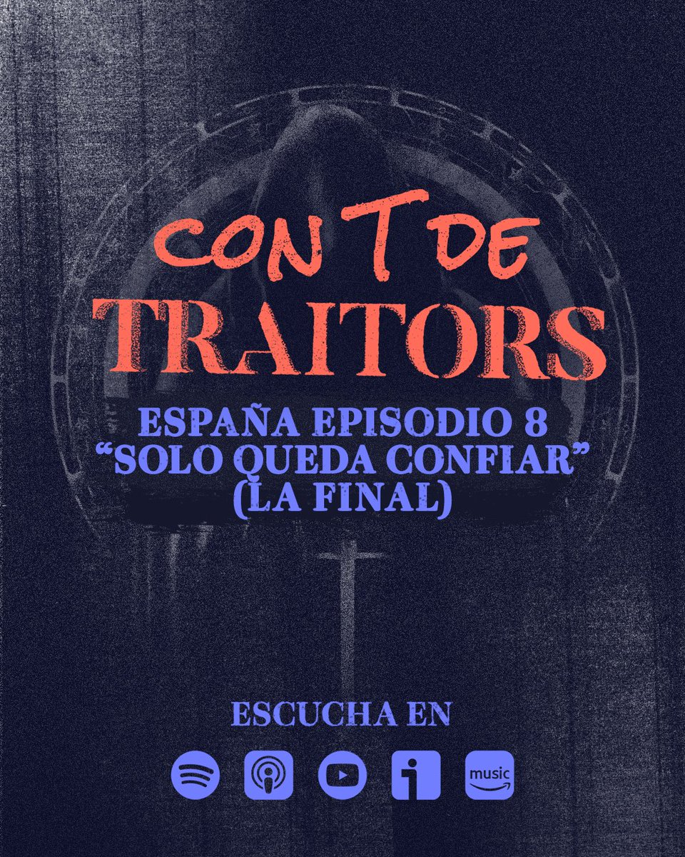 El juego llega a su fin en un episodio ÉPICO 🤩
Podcast sobre el episodio 8, la final, ya disponible. 

🎧 tr.ee/tjFToHLEb5

#TraitorsEspaña #Traitorsfinal