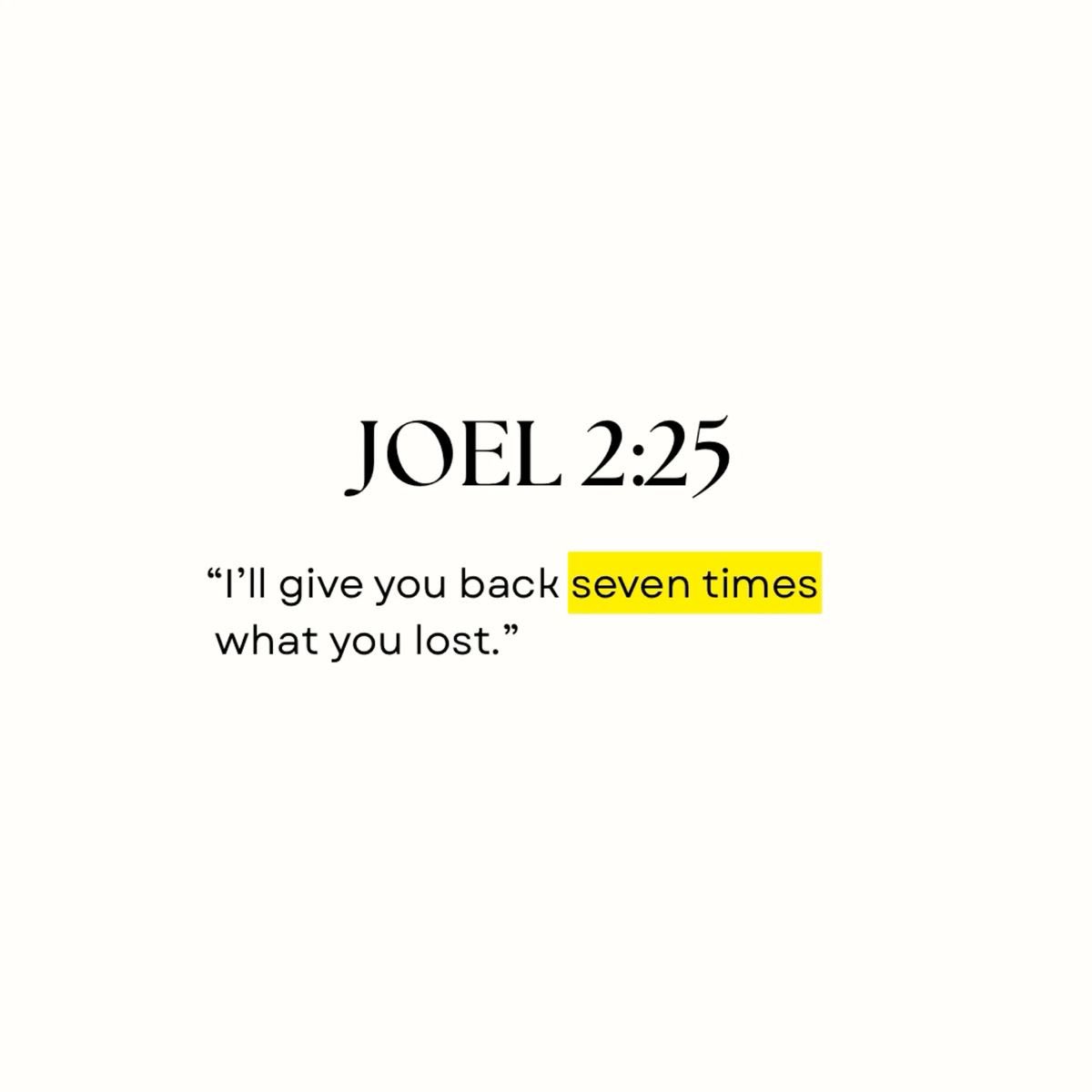 Holy__Bible1's tweet photo. Joel 2:25 https://t.co/E0F0FJk5w2