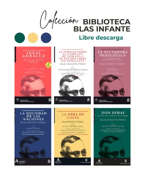 El CEA  pone a disposición del público los seis volúmenes de esta colección coeditada con la Fundación Blas Infante  para conmemorar el 140 aniversario de su nacimiento
centrodeestudiosandaluces.es/noticias/dispo…

#BlasInfante
#PublicacionesCENTRA