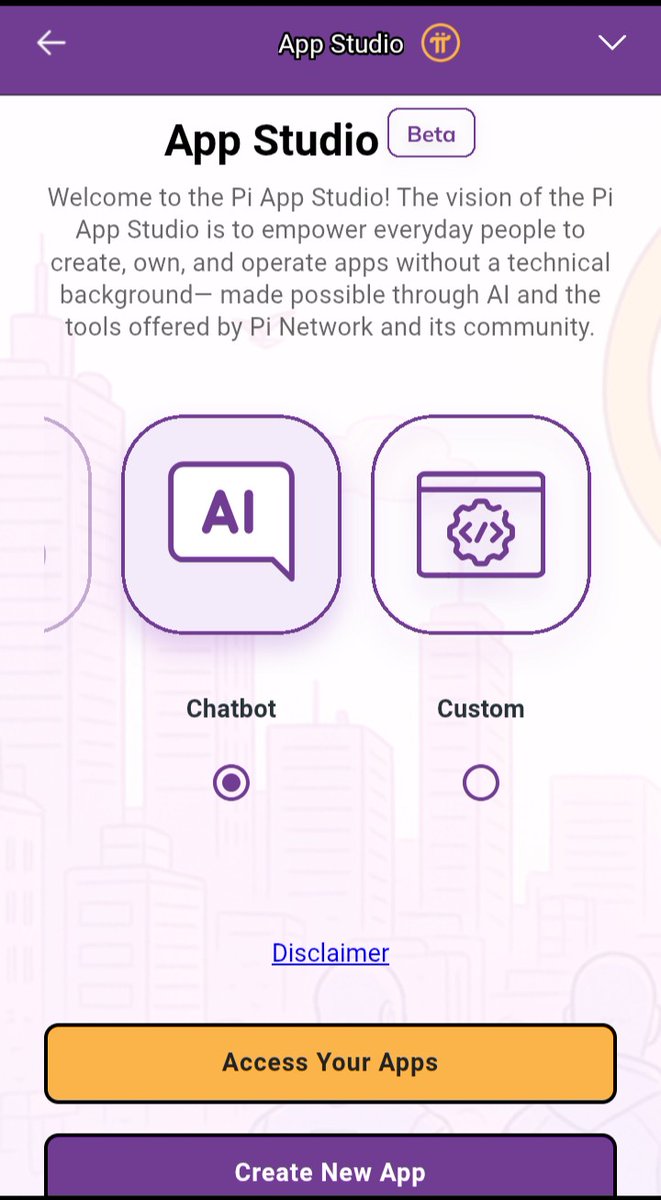 PiByChristian's tweet photo. 🚨PI Network has officially released the Pi App Studio powered by GenAI capabilities, enabling creators, not just engineers to easily create and launch innovative, blockchain integrated AI applications
#PiNetwork #Web3 #BuiltOnPi $ICE $Pi $TON #Bitcoin https://t.co/JQN7c3BcdW