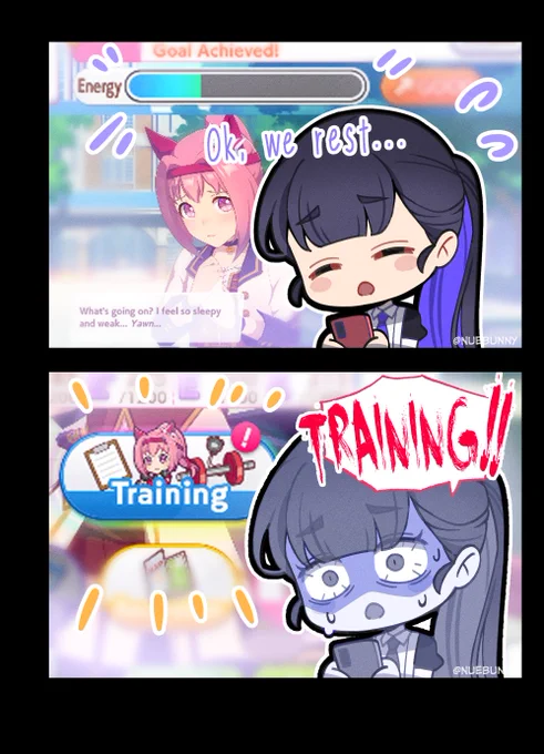 Me as a Trainer...
#Umamusume 