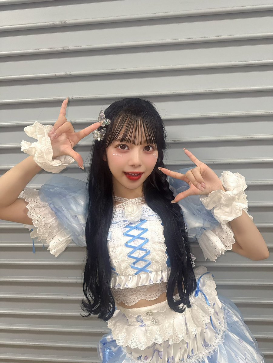 増田彩乃 CUTIE STREET増田彩乃、満面の笑みでファンサ 三つ編みアピールも【超