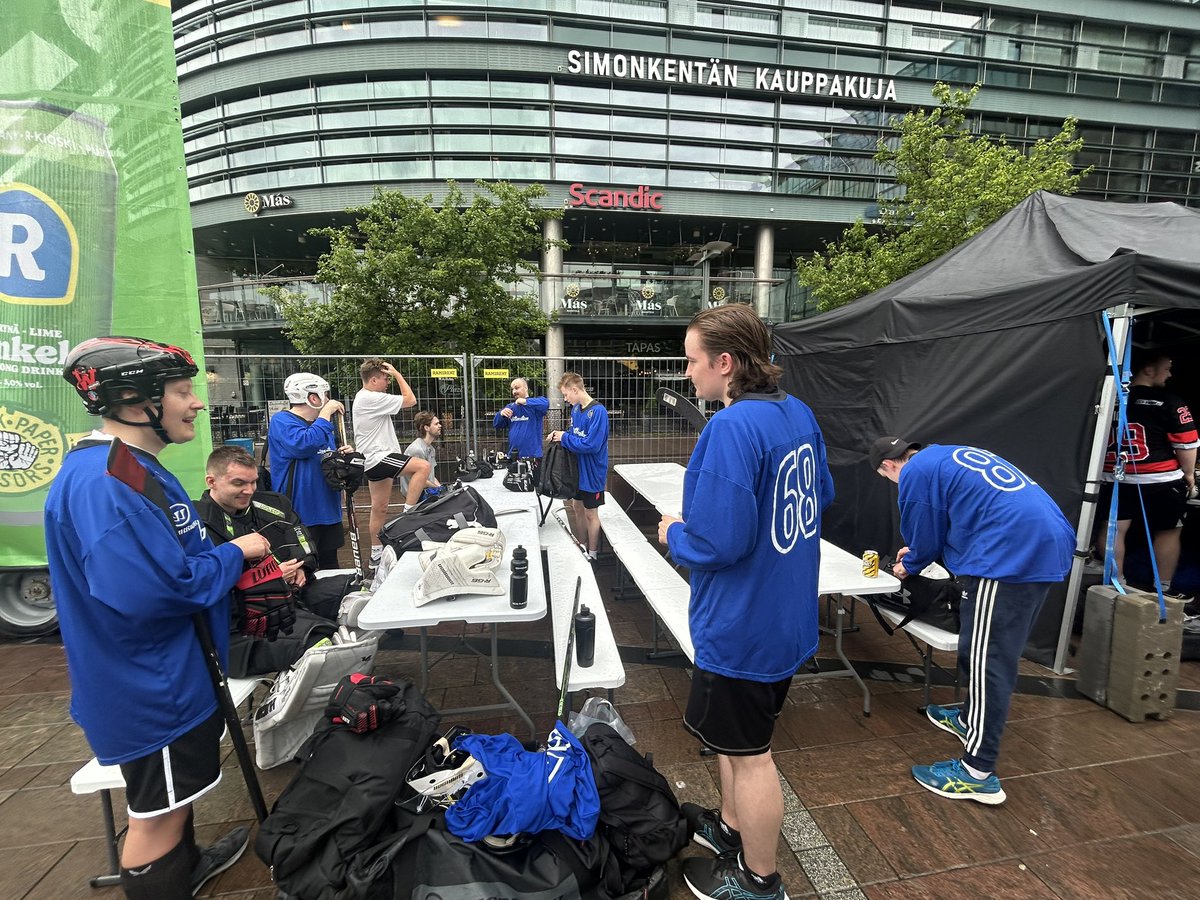 Big win 4-1 in the first game against a team with juniors from IFK Helsingfors🔥 Two goals each scored by <a href="/kibeeex/">Tommi Lehtimäki</a> and
<a href="/Nieppi29/">Janne Niemelä</a> 👏