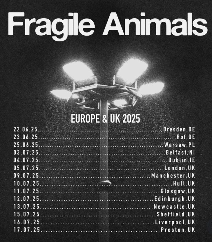 New Sounds for the Weekend

Here at NSOL we're big fans of Brisbane's Fragile Animals atmospheric guitar music

Have a listen to NSOL#206, their latest single Into It

Like this track too? You can catch them on tour in the UK &amp; Ireland from next week 😁 

open.spotify.com/track/4jJsiHaC…