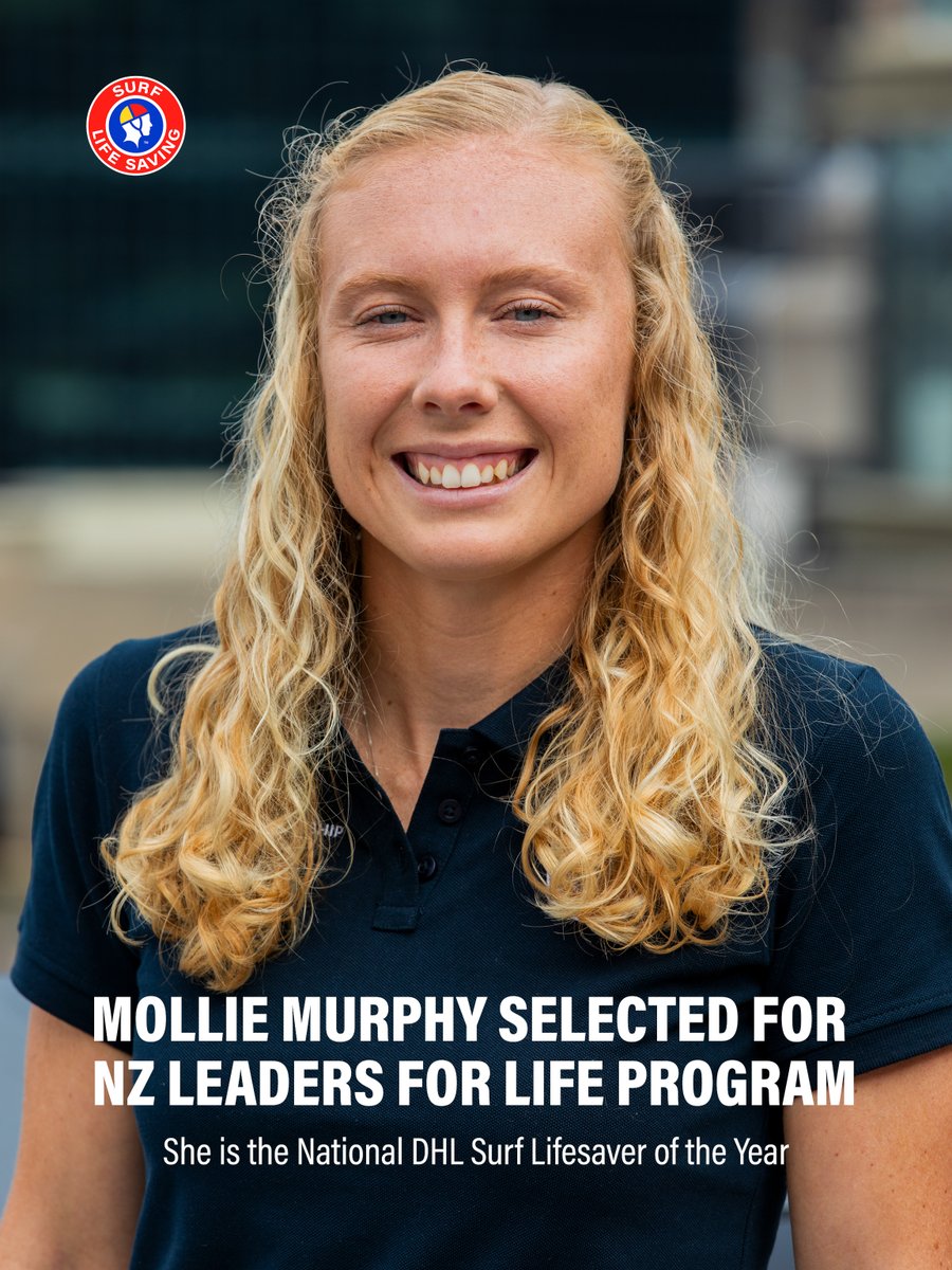 SLSAustralia's tweet photo. Congratulations to Mollie Murphy, of @uminaslsc, who has been selected for this year's NZ Leaders for Life Program. This prestigious program is @slsnz 's premiere leadership development program
 
Mollie is the National DHL Express Australia Surf Life Saver of the Year. https://t.co/BSRdaTh5Hj