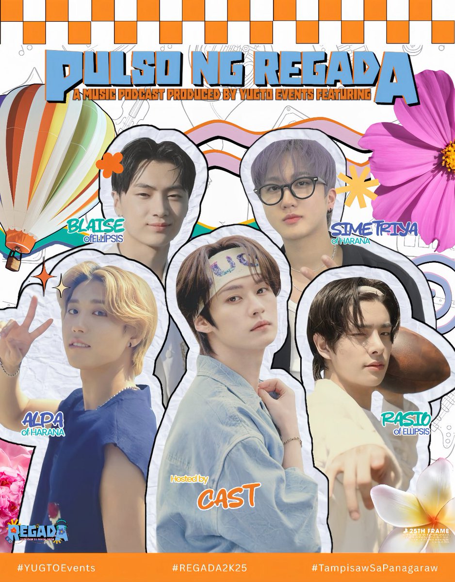 EventsbyYugto's tweet image. ㅤ
︎ ︎
ㅤ
     📼 𝗣𝘂𝗹𝘀𝗼 𝗻𝗴 𝗥𝗲𝗴𝗮𝗱𝗮 𝗘𝗽. 𝟬𝟮
     kasama ang 𝘏𝘈𝘙𝘈𝘕𝘈 at 𝘌𝘓𝘓𝘐𝘗𝘚𝘐𝘚.

     Tuloy ang agos ng kwentuhan kasabay 
     ng init na dala ng tugtugan.  Pakinggan 
     ang mga  istoryang ihahatid  ng  inyong 
     mga paboritong banda.
 ︎

ㅤ