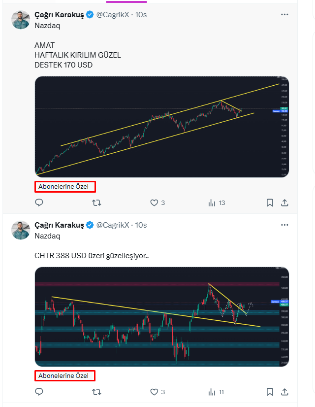 cagrikx_borsa's tweet photo. Aboneliğimizde #Nazdaq Paylaşımlarımıza başladık. $AMAT $chtr https://t.co/jItkssM9Nl