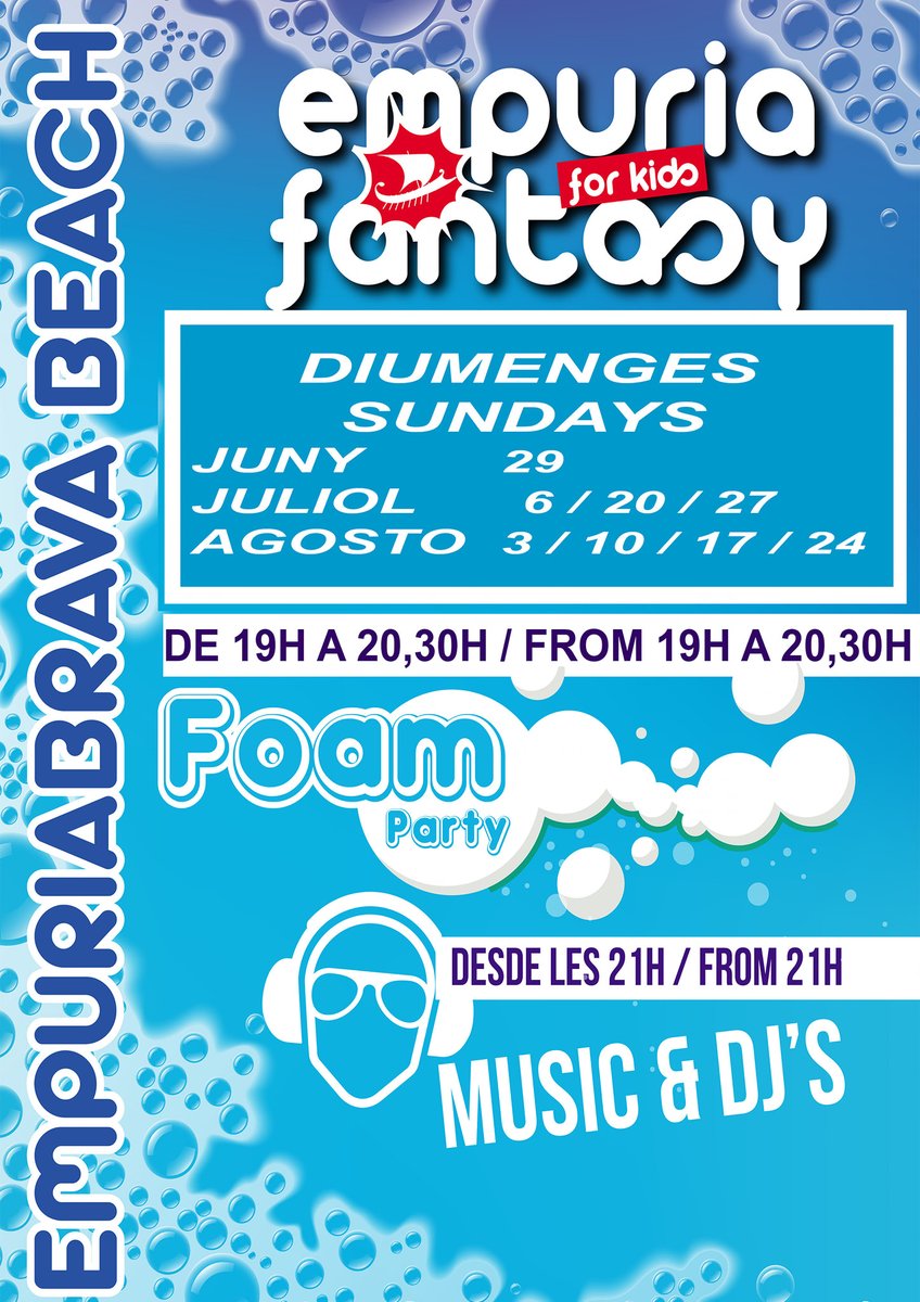 Empuriabrava i Castelló d'Empúries (@emp_castello) on Twitter photo Empuria Fantasy for Kids + Music &DJs a partir de demà diumenge!!!
<a href="/catexperience/">Catalunya Experience</a> <a href="/costabrava/">Costa Brava Pirineu</a> @aempordaturisme <a href="/badiaderoses/">Badia de Roses - World Bays</a> @worldbays <a href="/Castello_Emp/">Aj Castelló d’Empúries</a> Empuria Fantasy for Kids + Music &DJs a partir de demà diumenge!!!
<a href="/catexperience/">Catalunya Experience</a> <a href="/costabrava/">Costa Brava Pirineu</a> @aempordaturisme <a href="/badiaderoses/">Badia de Roses - World Bays</a> @worldbays <a href="/Castello_Emp/">Aj Castelló d’Empúries</a>