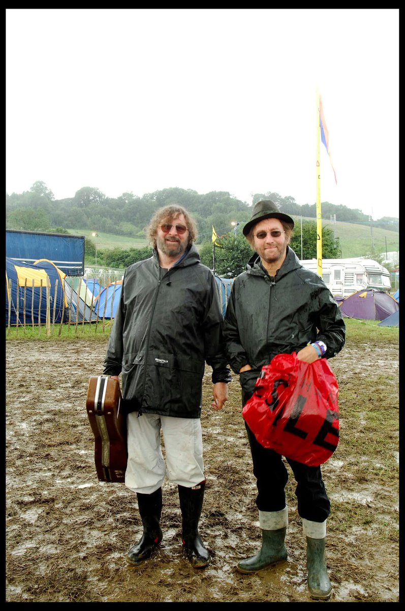 Chas &amp; Dave Glastonbury 2005 #ChasnDave #GlastonburyFestival