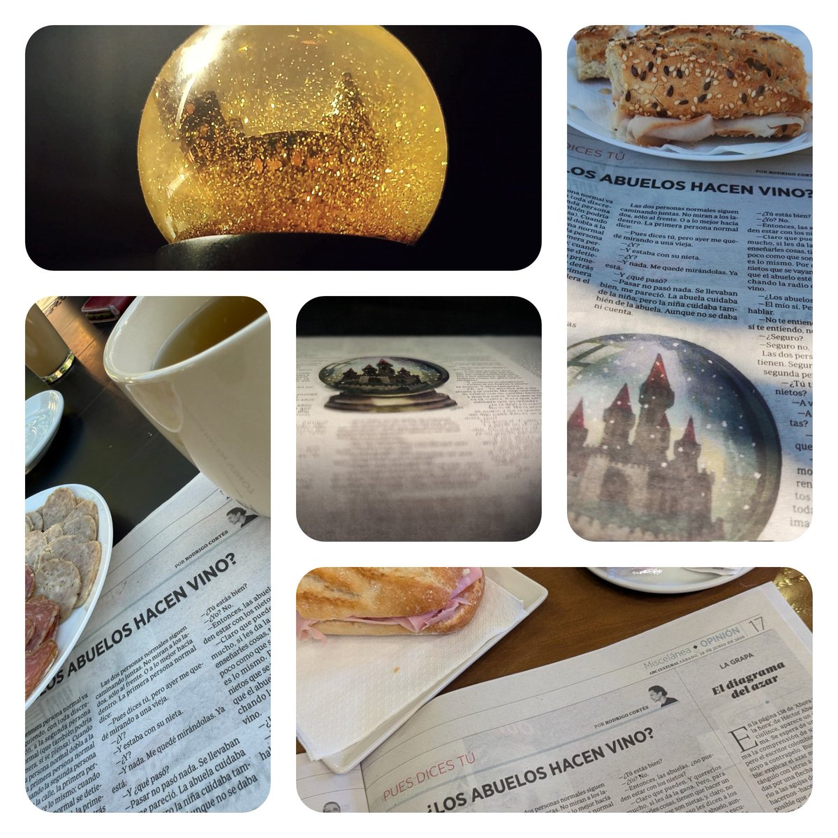 Comienza la mañana de #PuesDicesTú y #CaféyPapel... ¡Gracias por vuestras fotos y desayunos! ☕📰 :)