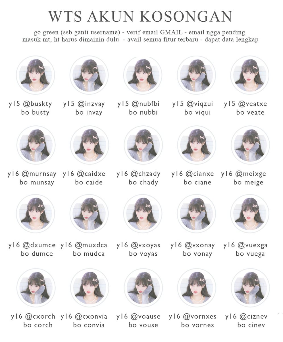 milbackup's tweet photo. @PetalCrescent READY KOSONGAN TAHUN LAMA

7.000

- masuk mt, ht harus dimainin 
- ssb abis ganti username
- verif email only GMAIL
- dapat data lengkap

.˚ ₍☎️₎┊ @syenandung / https://t.co/Yuo3FZRLsG https://t.co/2rAPueUdLD