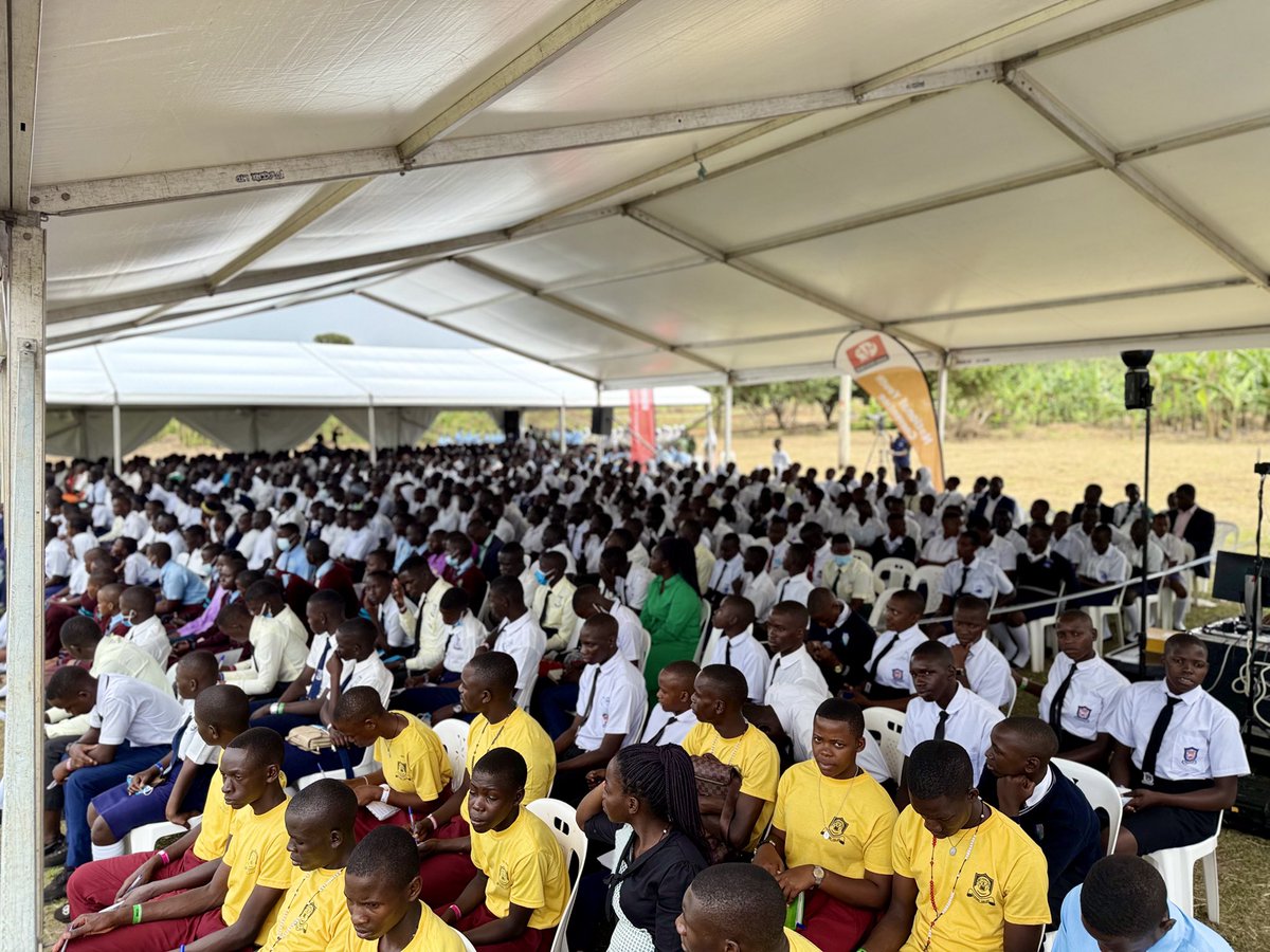 Happening now 📌
Our president Prof. Anthony Kakooza , giving opening remarks &amp; welcoming students to the National Youth Convention. 
<a href="/AcKakooza/">AcKakooza</a> 
#8thNationalYouthConvention