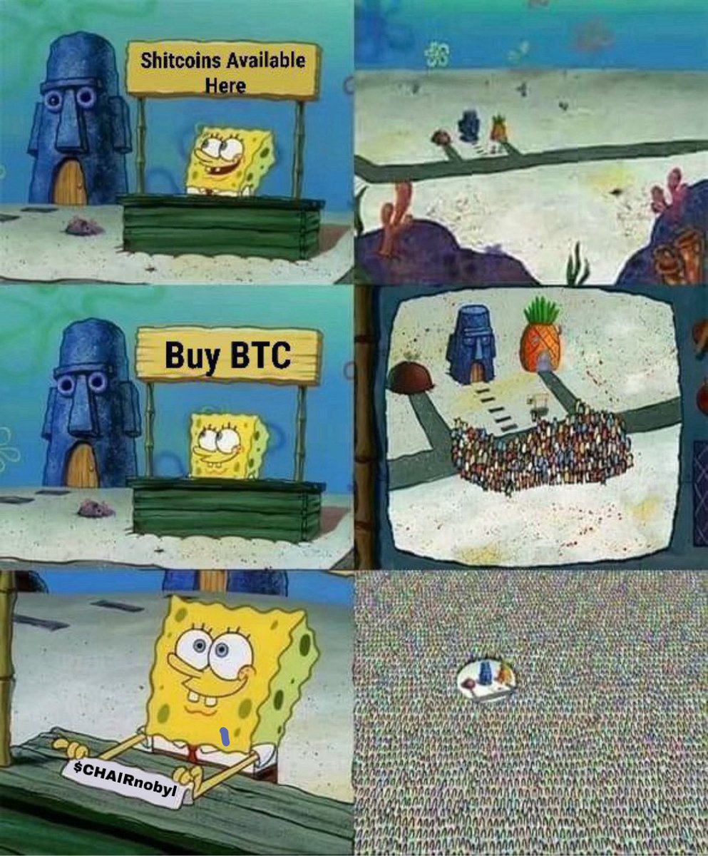 sameehvisuals's tweet photo. This is my third Entry!🪑🚀  For the $CHAIRNOBYL meme contest @ChairToTheMoon #chairtoken https://t.co/xbOxEolDnf
