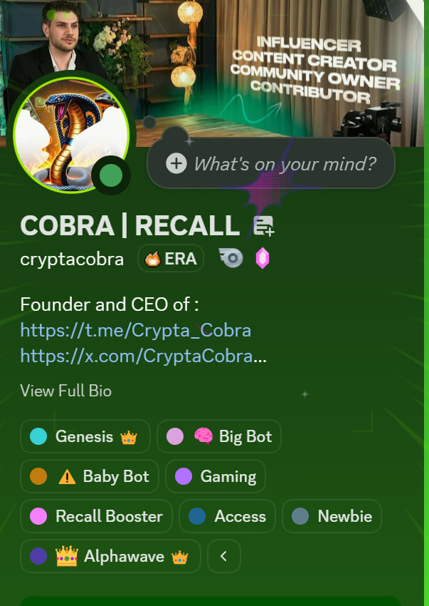 Crypto Cobra tweet media