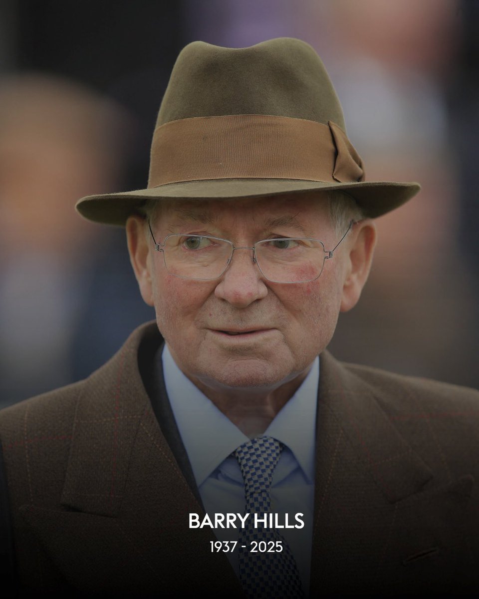 RIP Barry Hills ❤️

Responsible for handling the likes of Tap On Wood, Gildoran, Haafhd and Ghanaati, he leaves behind a great legacy.