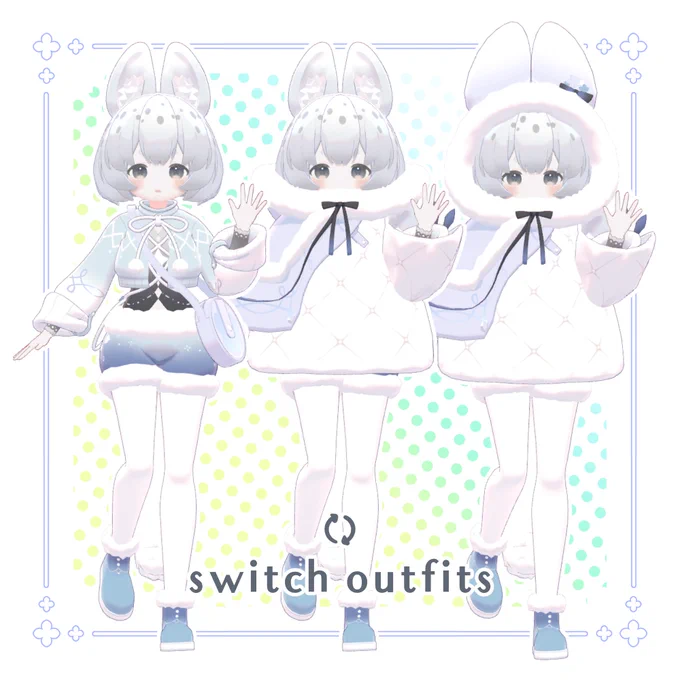 オリジナル3Dアバター「ソティ*Sotie」販売開始しました!! 販売記念キャンペーン フォロー&リポストで抽選で5名様にプレゼント! 締切 6/30 23:59(JST) ※当選時、DMにてギフトコードの受け渡しを行いますので連絡のつく状態でお願いします #VRChat #VRC #booth
