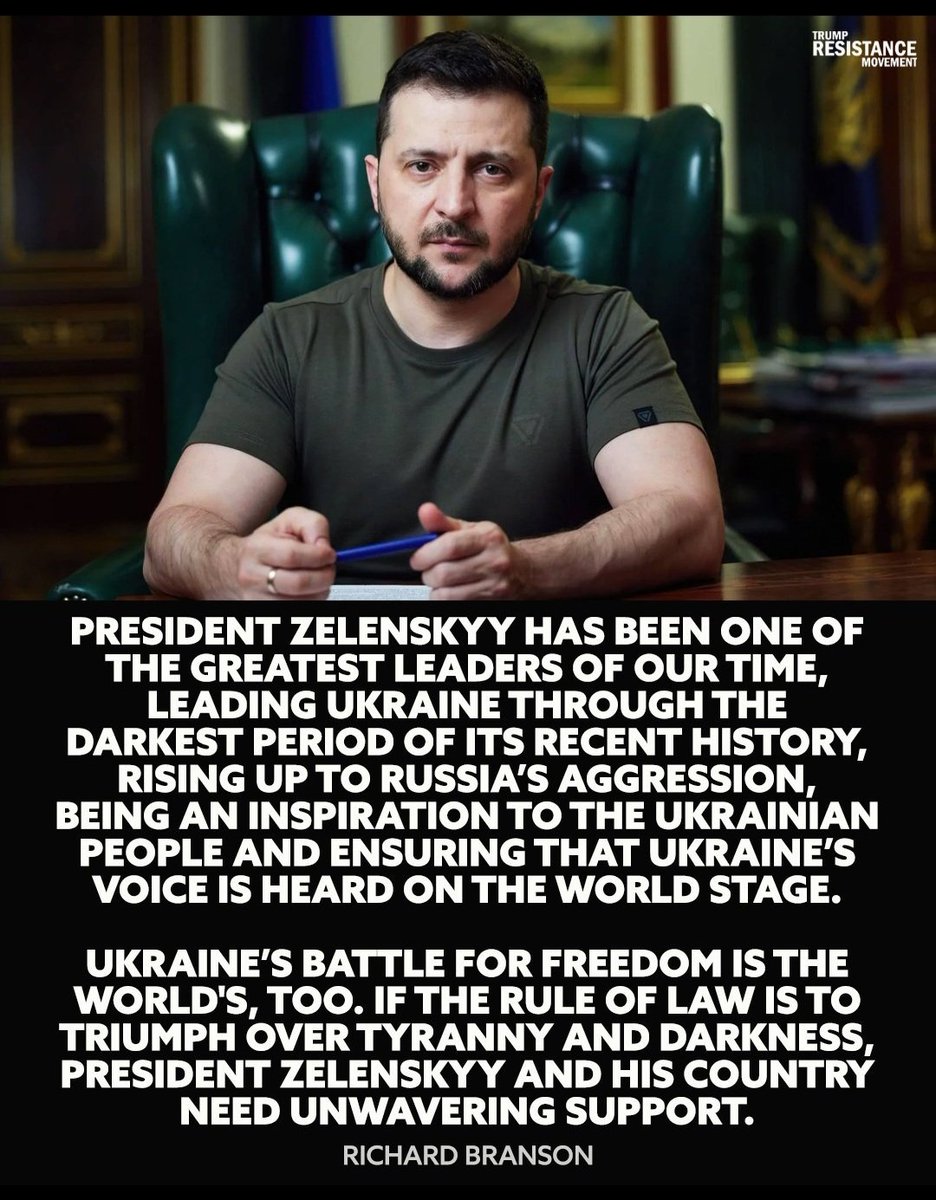 For Zelensky fans.
