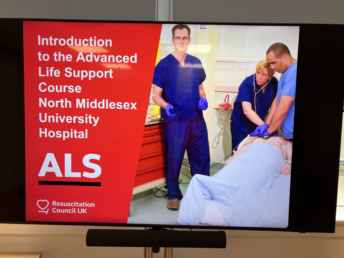 Tony Little (@tonylit21933463) on Twitter photo So here we go again <a href="/RoyalFreeNHS/">Royal Free London</a> <a href="/northmid/">North Mid</a> with an <a href="/ResusCouncilUK/">Resuscitation Council UK</a> ALS course for our resident doctors and staff. Good luck everybody So here we go again <a href="/RoyalFreeNHS/">Royal Free London</a> <a href="/northmid/">North Mid</a> with an <a href="/ResusCouncilUK/">Resuscitation Council UK</a> ALS course for our resident doctors and staff. Good luck everybody