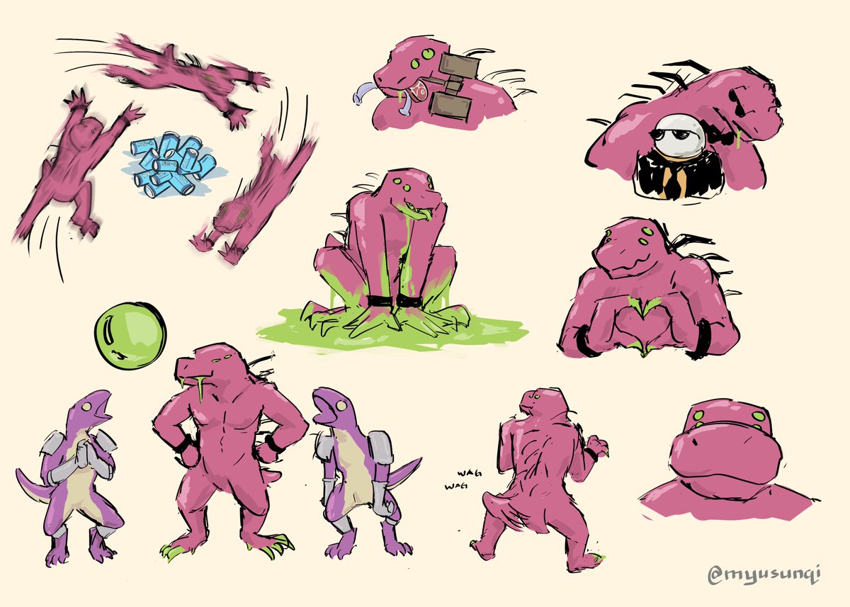 some self-indulgent ror acrid rough sketches 'cause i am 𝙣𝙤𝙩 addicted to this game—