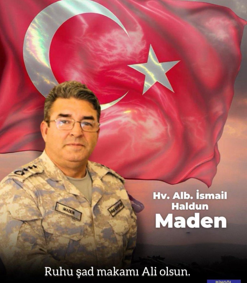 Şehidimize Yüce ALLAH’tan rahmet diliyorum Komtanımızın Ailesine yakınlarına sevenlerine ve TÜRK dünyasına baş sağlığı diliyorum sabır niyaz ediyorum