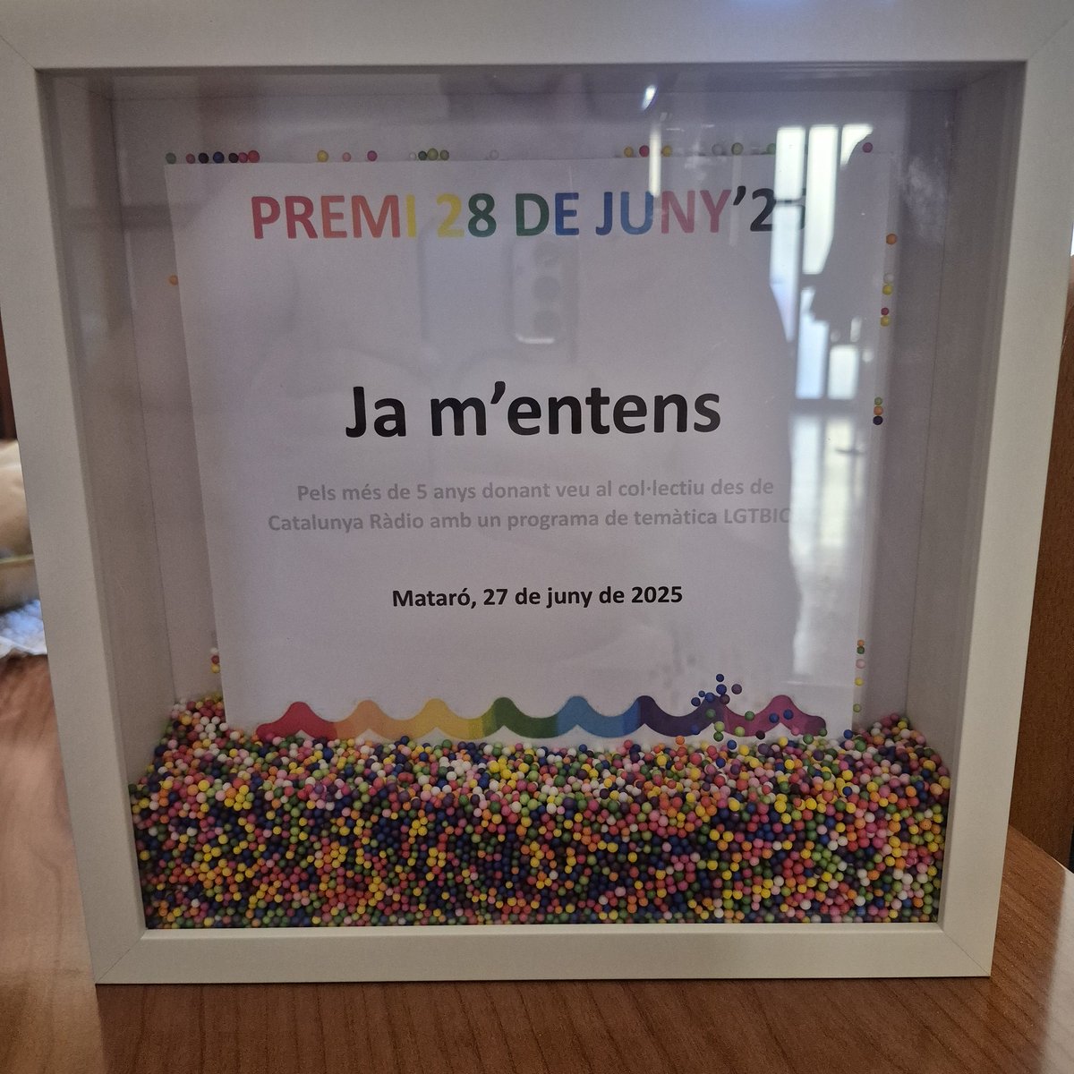 Ja m’entens (@jamentenscr) on Twitter photo 🏳️⚧️🏳️🌈 Moltes gràcies a <a href="/MataroLGTBI/">Mataró LGTBIQA+</a> pel reconeixement, ens ha fet moltíssima il·lusió! 🏳️⚧️🏳️🌈 Moltes gràcies a <a href="/MataroLGTBI/">Mataró LGTBIQA+</a> pel reconeixement, ens ha fet moltíssima il·lusió!