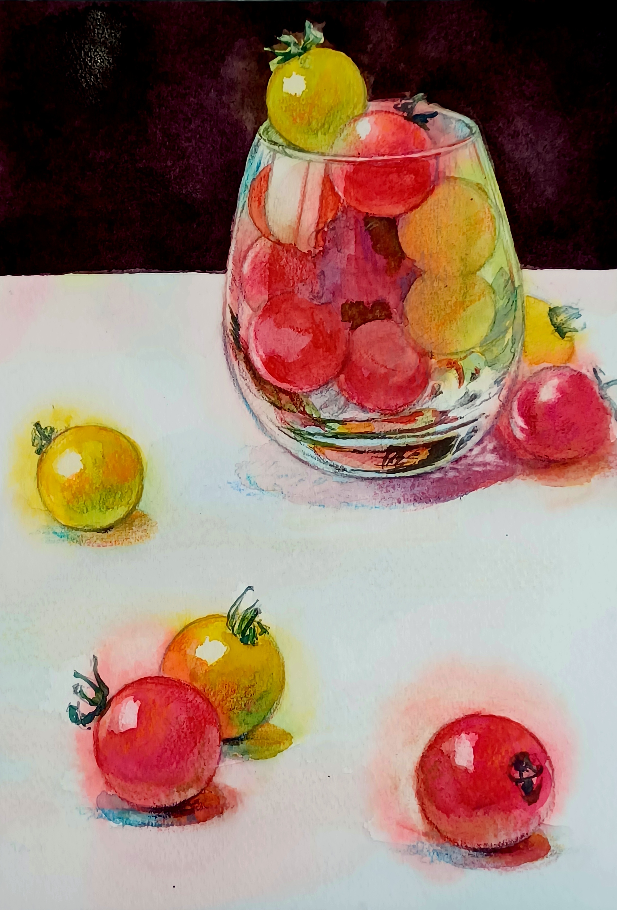 野菜たち　油絵　＜お値段ご相談ください＞ 野菜たち 油絵 ＜お値段ご相談ください＞