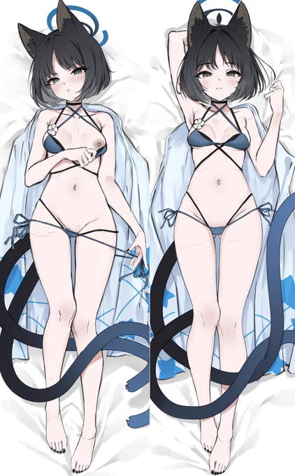 水着キキョウ抱き枕カバーwip 仕上げ間に合えば夏コミで出します!