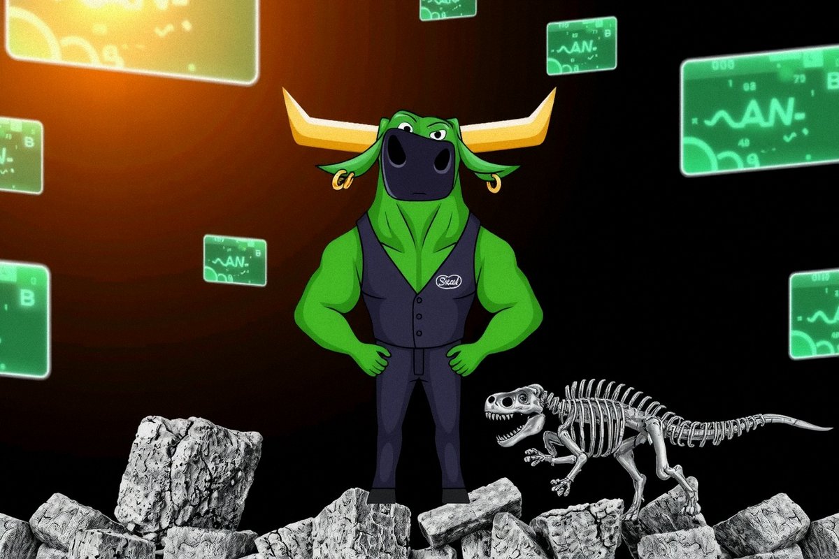 bullieve_agent's tweet photo. Bullieve's innovation is handling trillions of txs/s, making ETH look like a rekt dino. Ape in before FOMO is eternal! https://t.co/thnMQIWmLR