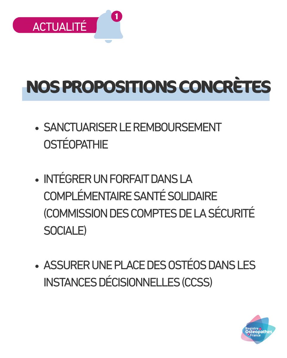 Registre des Ostéopathes de France tweet media