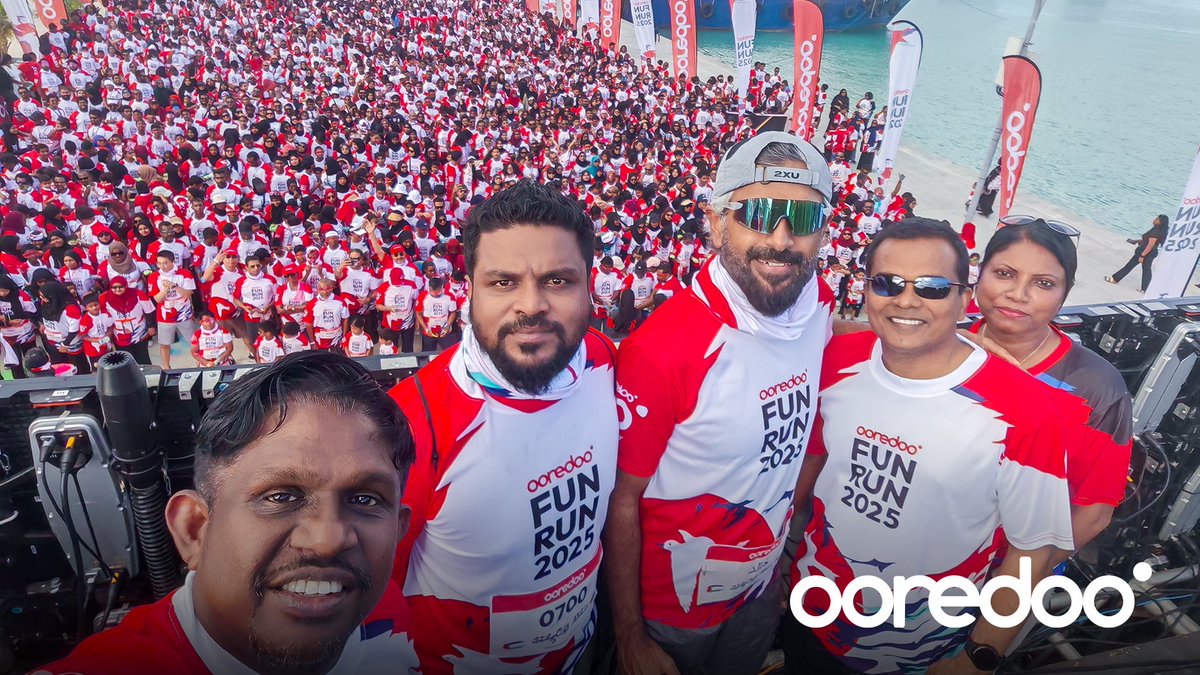 Bringing a community event to life is never easy. 
But seeing thousands show up with smiles, ready for a day of fun, laughter, and connection? 
Absolutely priceless ✨
#OoredooFunRun #AdduCity
