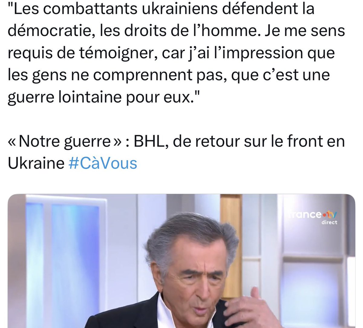 Le regretté Eric Denécé avait dévoilé la fausseté totale de Zel et son entourage,corrompus,ayant trahi Minsk,provocateurs de la guerre,réécouter⬇️.. plutot que les balivernes notoires de l'ami des n.zis d'Azov et Aidar,le menteur sectaire B Achelle sur TVGaucho⤵️