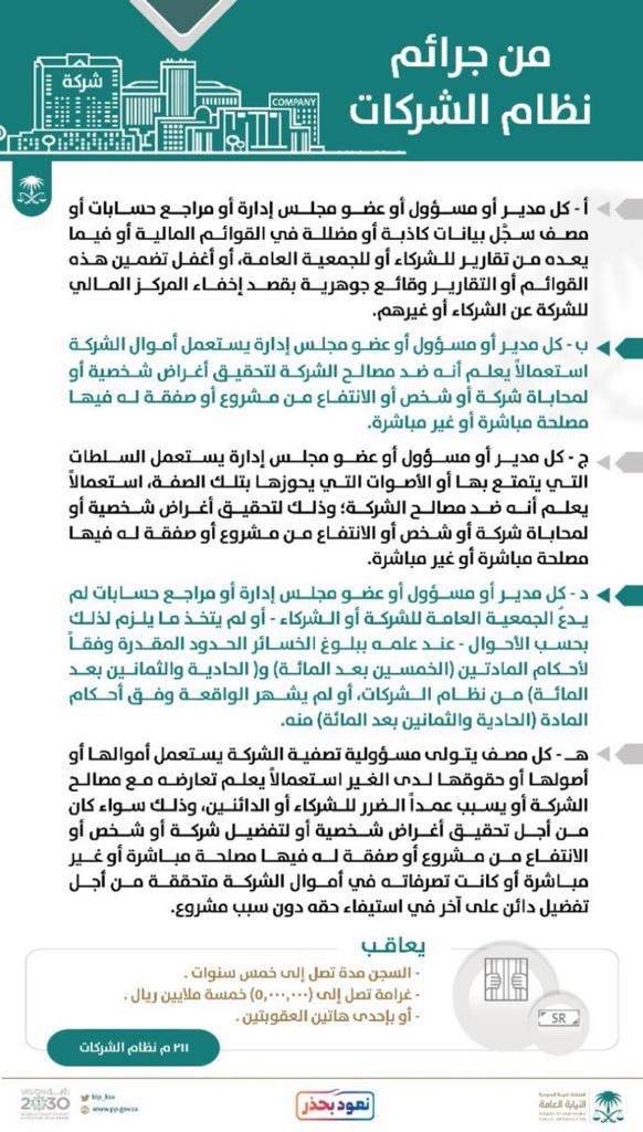 khaledalshathry's tweet image. هذا نظام الشركات &quot; يحفظ حقوق المساهمين &quot;