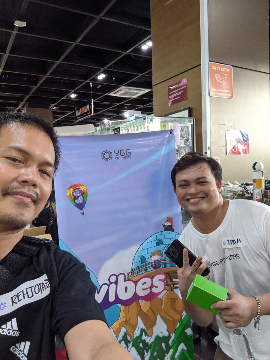 rehjotaku's tweet image. Vibe at Greenhills! Nice IRL Experience. #VibesTCG #IRLVibes #PlayToLearn @vibes_tcg @WeAreMFW @YieldGuild @YGGPilipinas