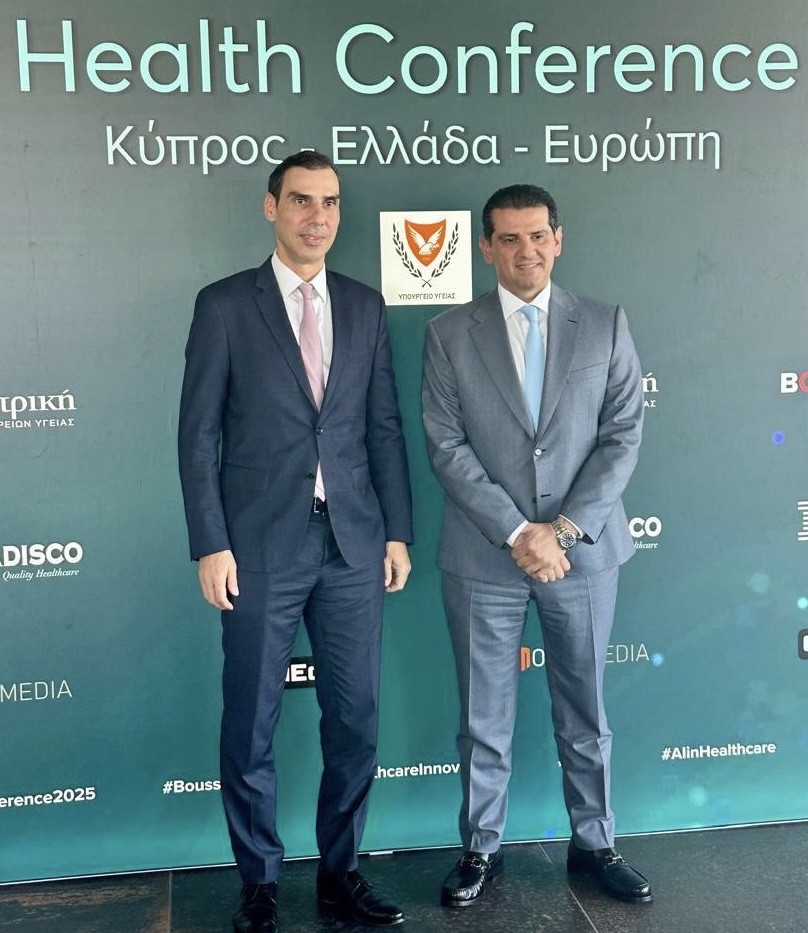 MinHealthCY's tweet image. «Η έμφαση στην πρόληψη αποτελεί θεμελιώδη προτεραιότητα για το Υπουργείο Υγείας», ανέφερε ο Υπουργός Υγείας @MichaelDamianos μιλώντας στο 2ο Health Conference: Κύπρος-Ελλάδα-Ευρώπη.
📌tinyurl.com/4zh4f6tc